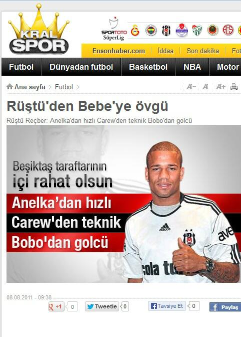  Beşiktaş 2013/2014 Sezonu Genel Tartışma Konusu