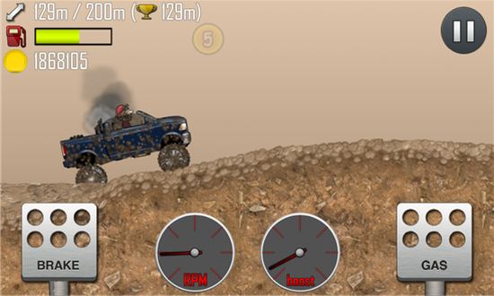 Hill Climb Racing oyunu Windows Phone'ye geldi