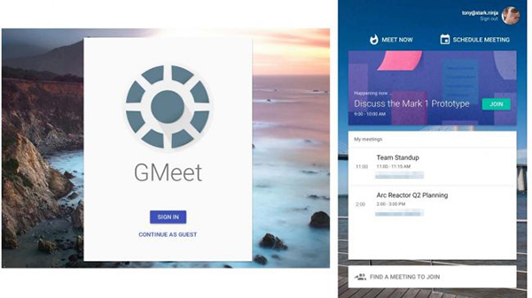 Google, 'GMeet' isimli yeni bir iletişim platformu üzerinde çalışma gösteriyor