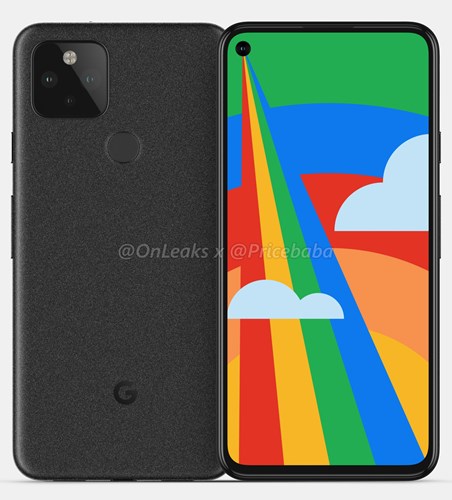 Google Pixel 5 render görselleriyle karşımıza