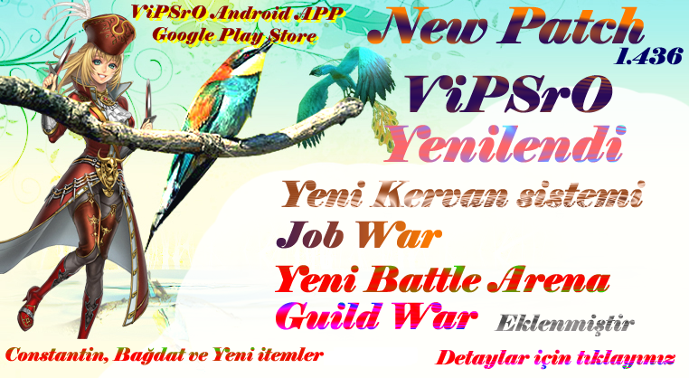  ViPSrO new patch 1.436 ile Guild Savaşları