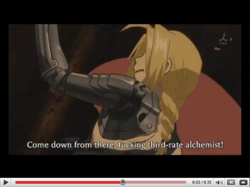  Fullmetal Alchemist 2: Brotherhood (Spoiler içerir)