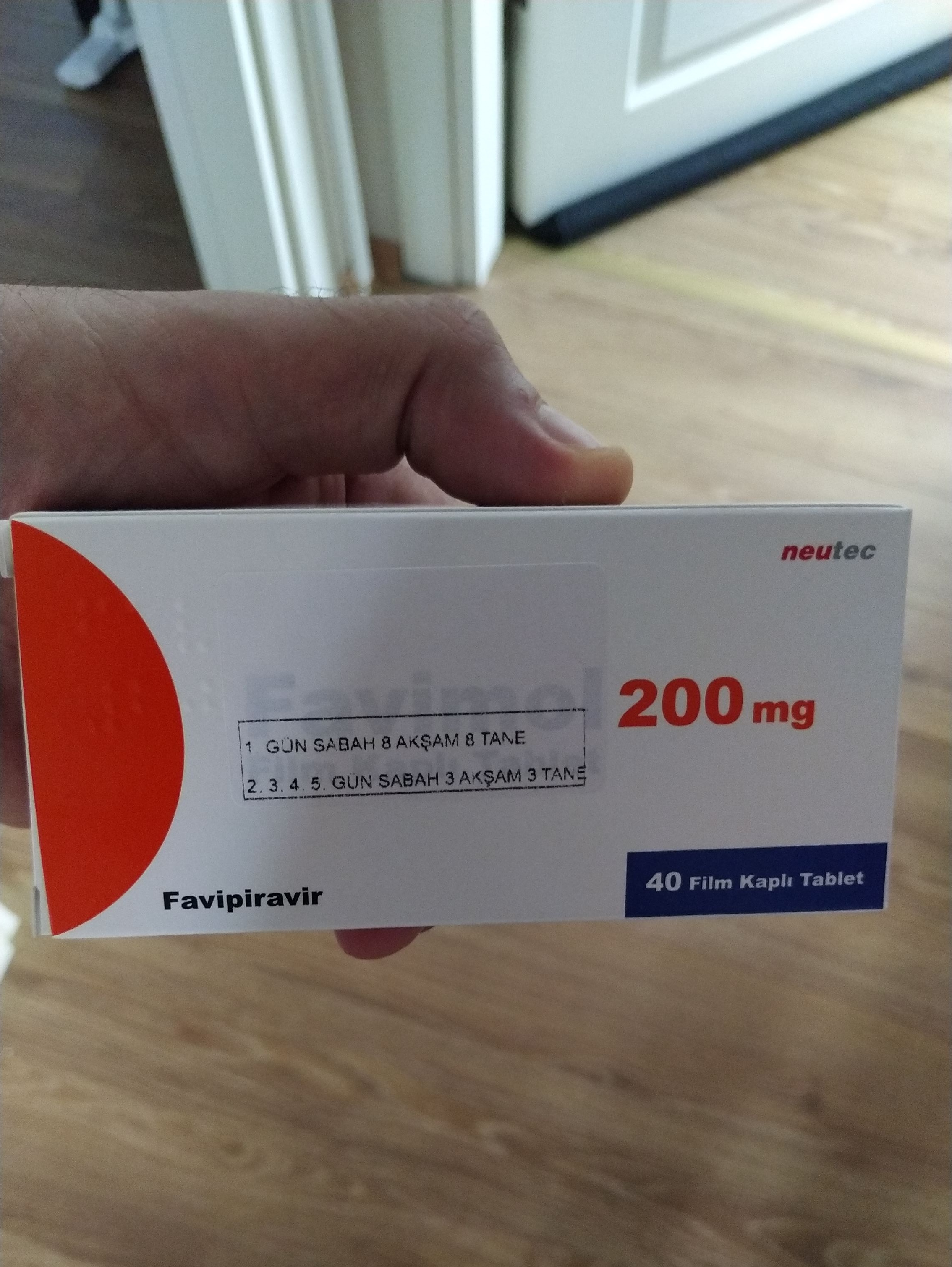 favipiravir favimol 200 mg covid19 ilac donanimhaber forum