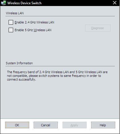  Vaio Wirless Device Utility ve Windows 7