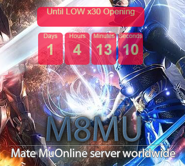  [AD] Mate MuOnline / International / Server LOW x30 Opening!