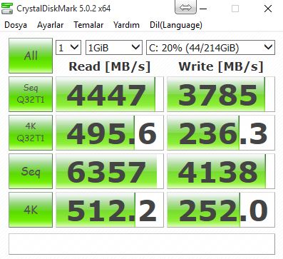  Samsung RAPİD Modu Windows 10 İşletim Sisteminde  Aktif Etme