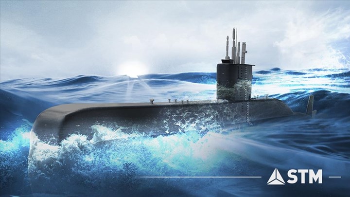Milli denizaltı STM500'ün bu sene test üretimi yapılacak