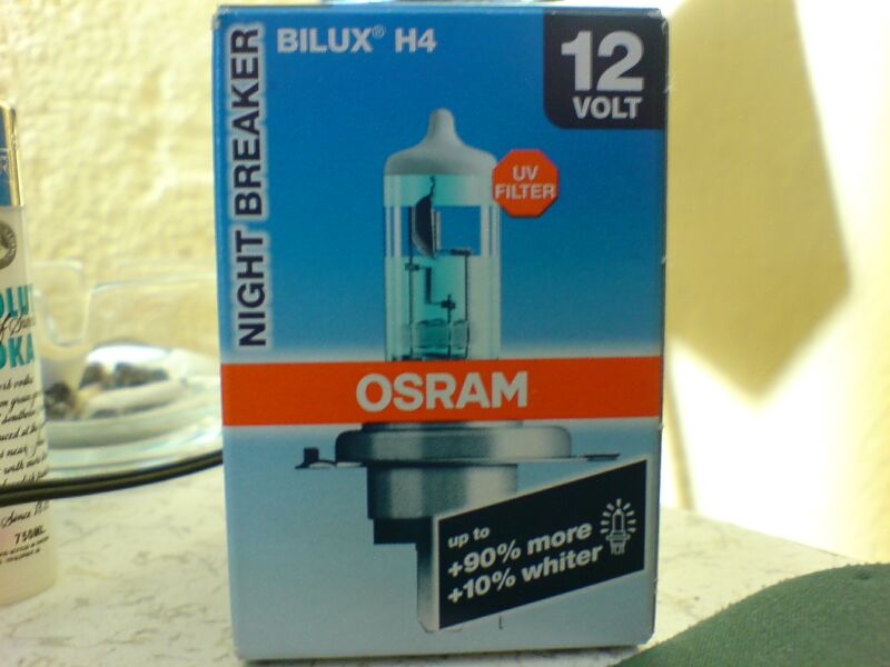  Yeni ürün : Osram Night Breaker, %90'a kadar fazla ışık ve %10'a kadar daha beyaz ışık
