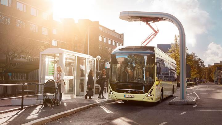 Volvo yeni 7900 elektrikli otobüsünü duyurdu