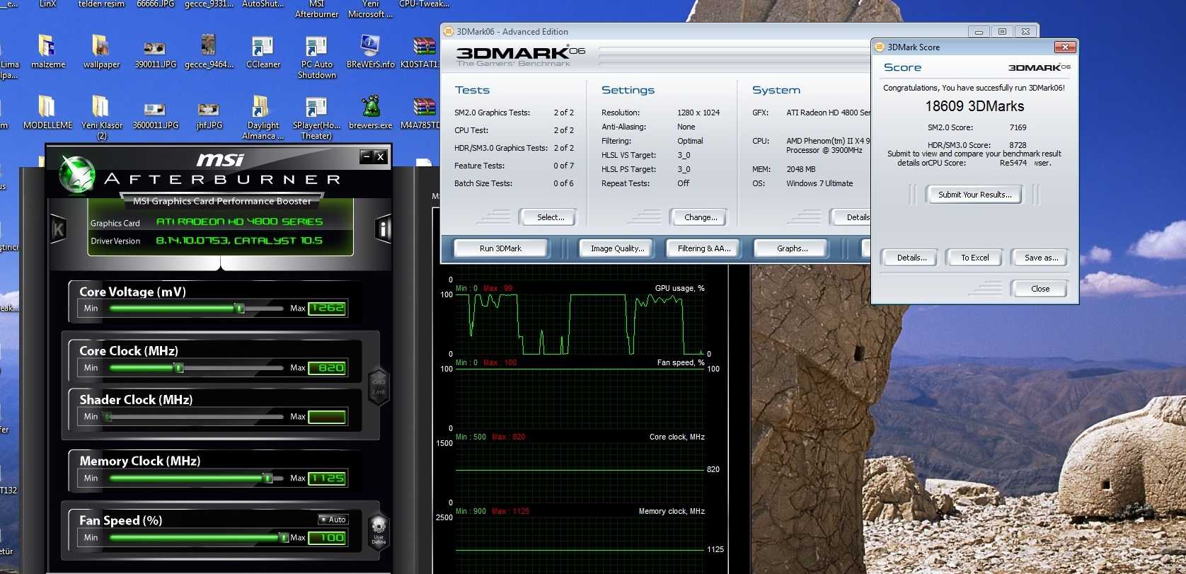  3DMARK06 TESTLERİ... Hayırlı Uğurlu Olsun