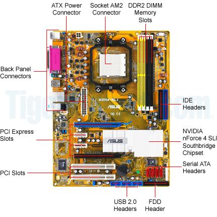 Asus m2n e схема