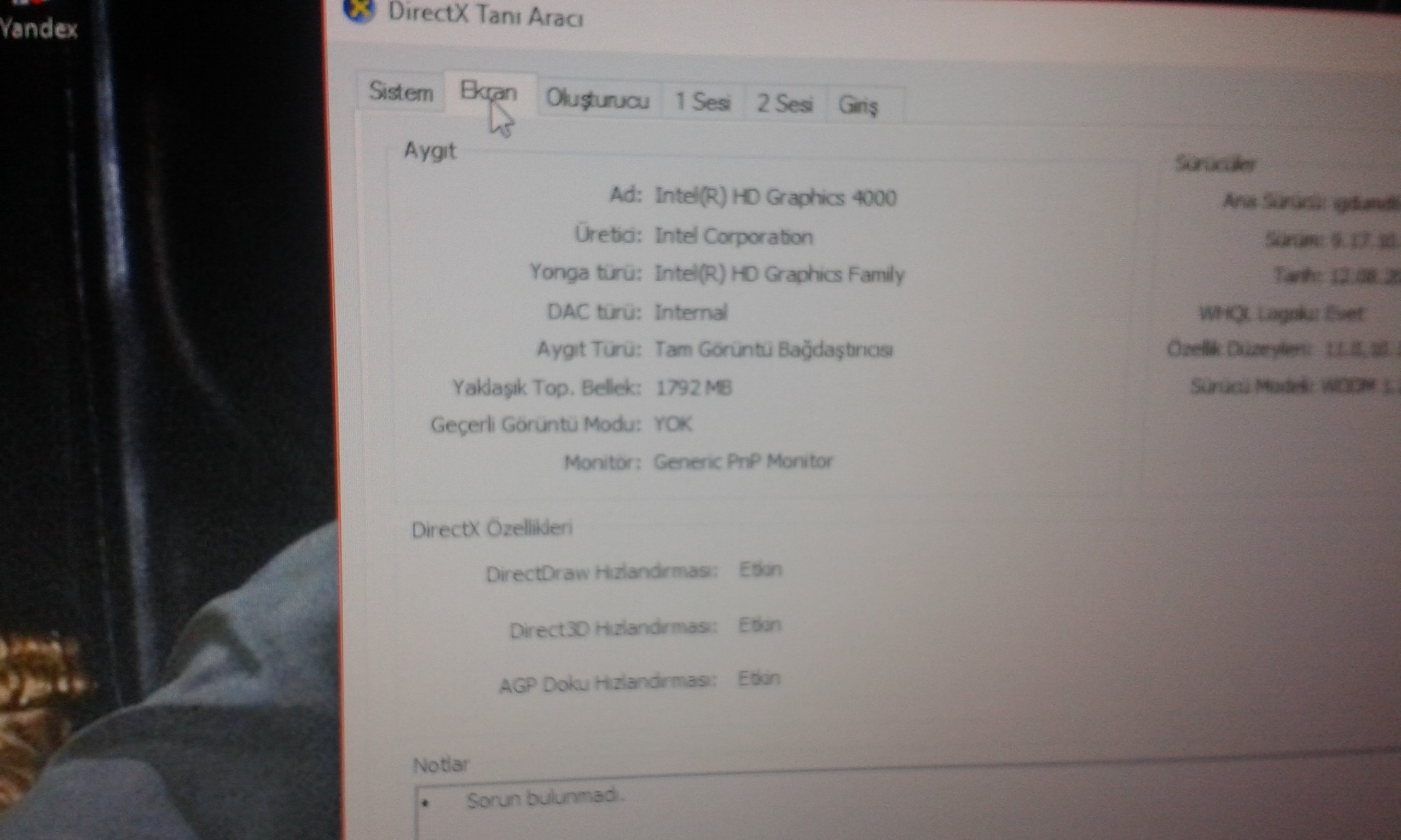  HP ProBook 4540s için AMD Radeon HD 7650M Ekran Kartı Sorunu (Resim Eklendi!)