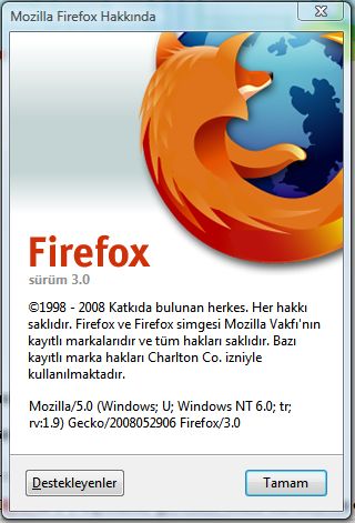  Mozilla Firefox 3 [18Haziran]'a Ertelendi.