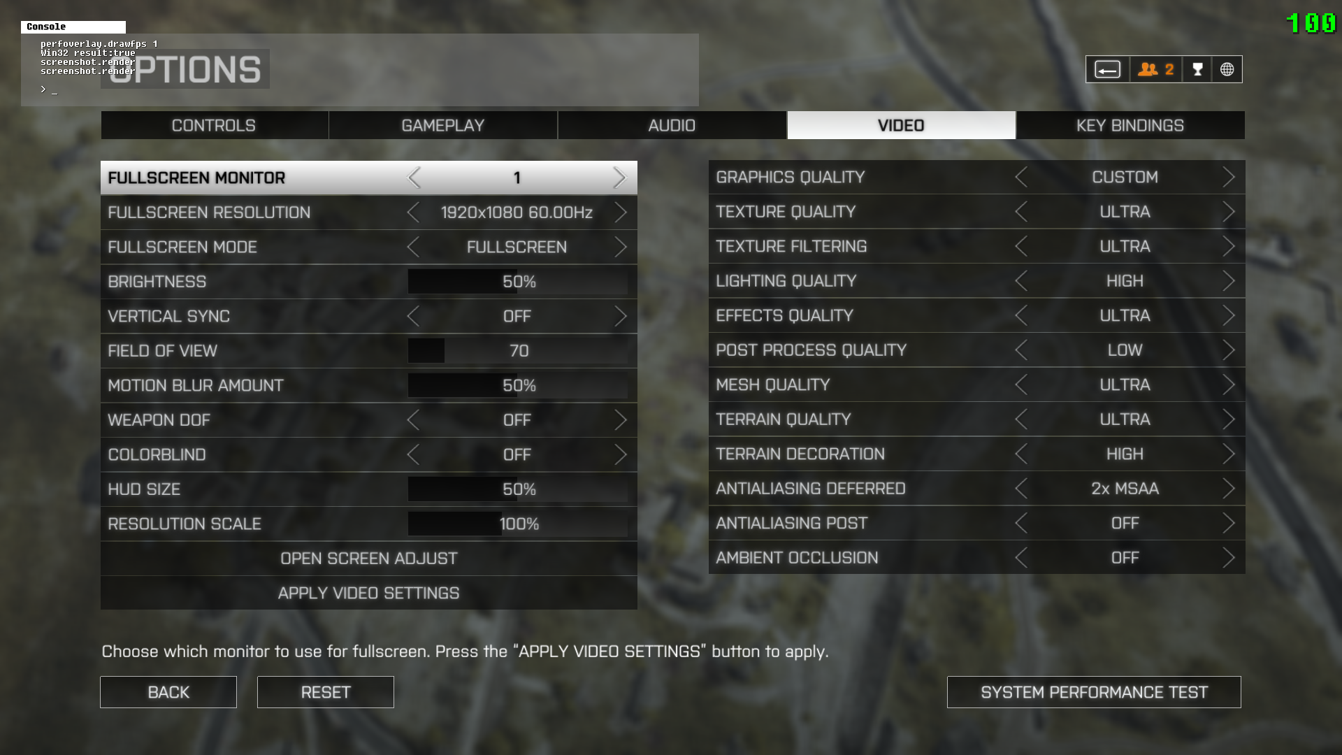 Battlefield 4 Grafik Ayarları (FPS + Stabilite), Hata