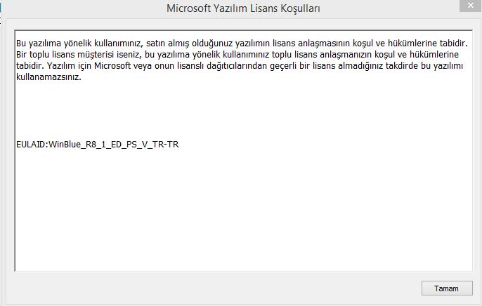  #### Windows 8 Yükseltme Key İle Windows 8.1 Temiz Kurulum Yapma ####