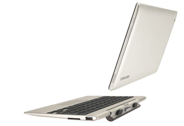 CES 2015 : Toshiba'dan orta seviye ikisi birarada tablet PC