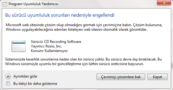  Pc başlangıcındaki sorun ???