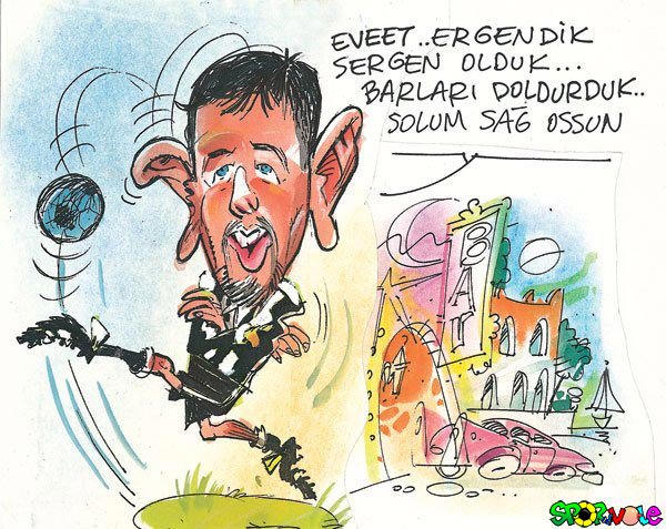  İsminizin yanına karikatür yazıp Google'da aratıyoruz ilk çıkanın SS'ni koyuyoruz