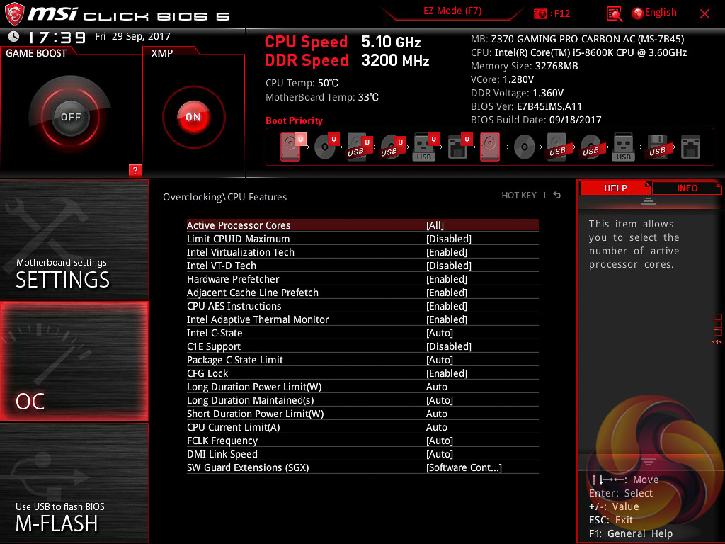 i7 8700 turbo bost siteler arası farklı gösteriyor (acil)