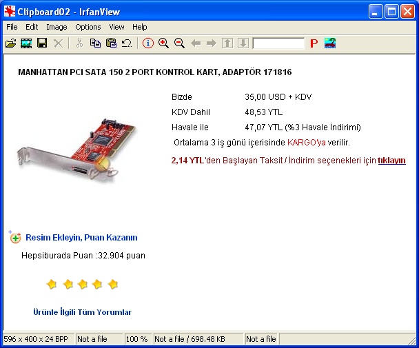  e-sata bağlantı hakkında