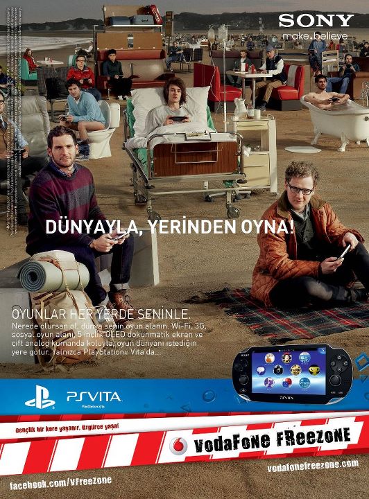  Vodafone Sony PlayStation Vita Kampanyası