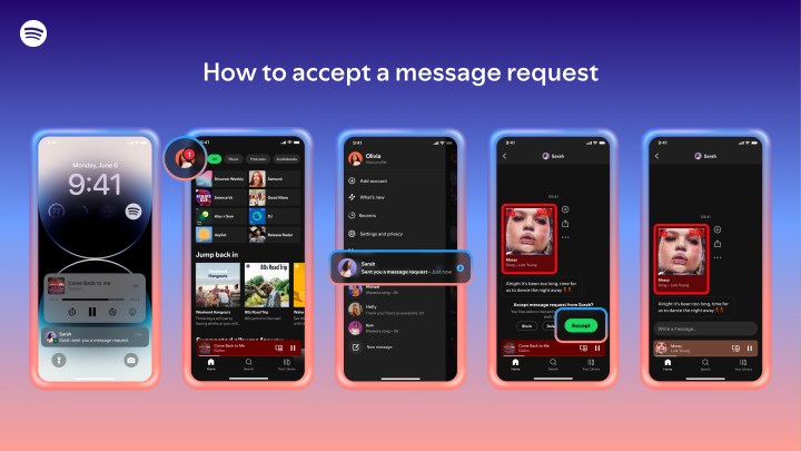 Spotify, DM özelliğini duyurdu: 16 yaş ve üzeri kullanabilecek