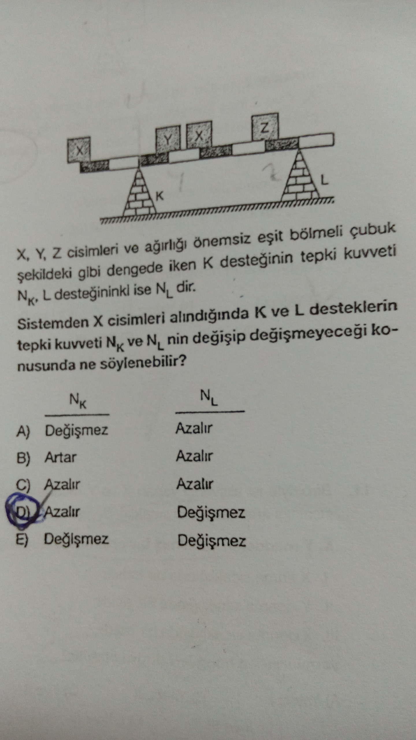 3 tane fizik sorusu bakabilir misiniz?