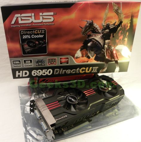  Asus DirectCU II HD6950 2GB 256BİT GDDR5   KASIM 2014 GARANTİ