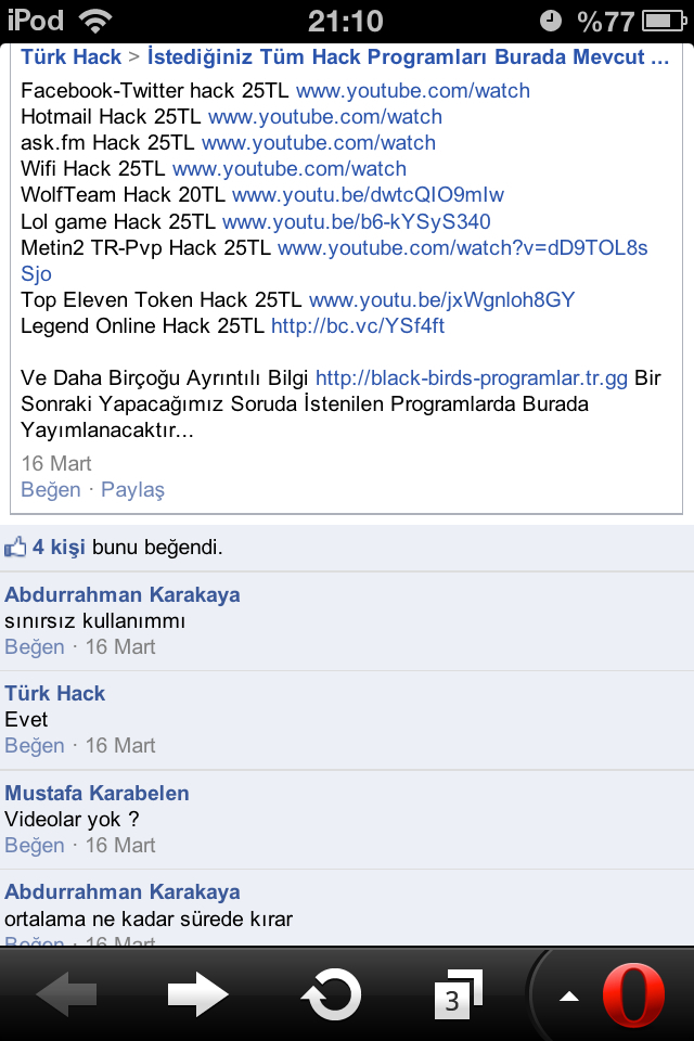  Parayla her şeyi hackliyorlar. Doğru mu? (ss)