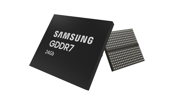 Samsung yeni nesil ekran kartları için sektörün ilk 24Gb GDDR7 belleklerini üretti