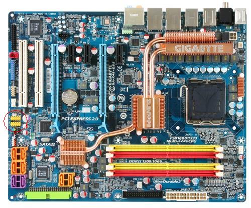  GIGABYTE X48-DS5 Ön Panel USB  Kafam Karıştı ..