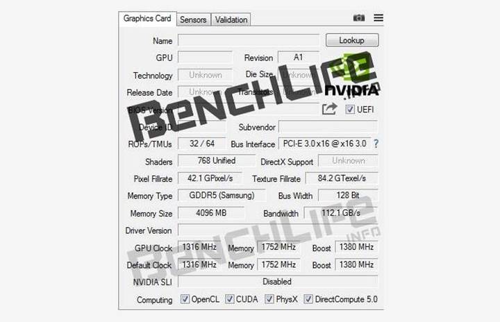 Nvidia GeForce GTX 1050 ufukta göründü