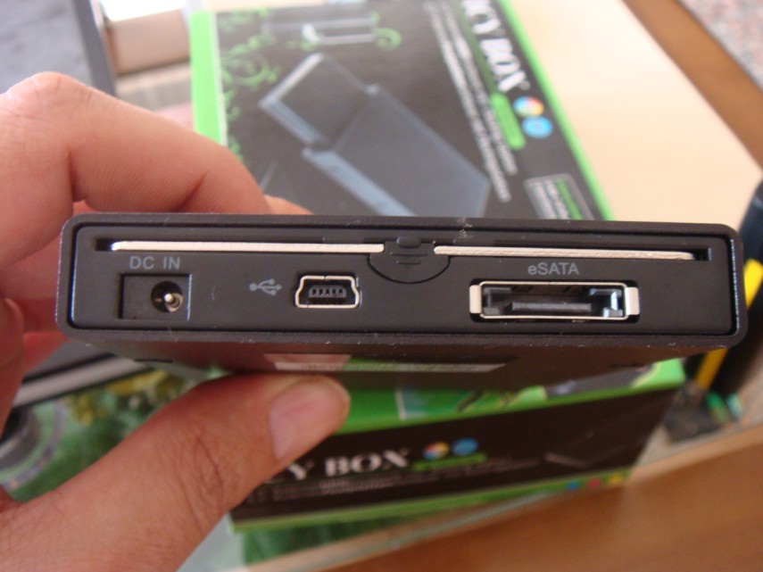  ICYBOX 2.5' USB2.0 + eSATA SATA HDD KUTU iNCELEMESi RESiMLi