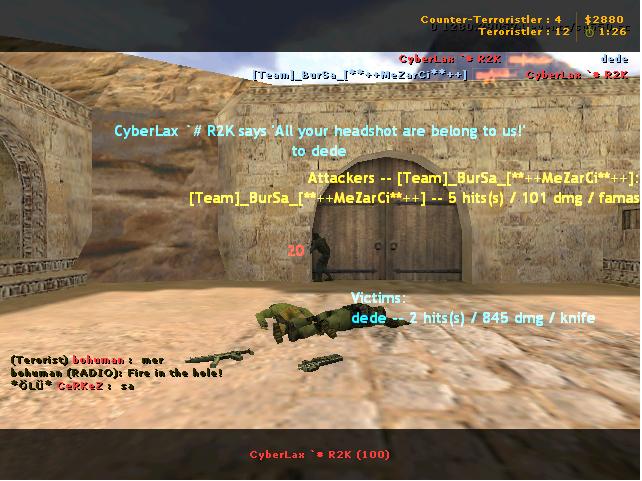  Cs 1.6 - 1.5 Sizin Resimleriniz , Oyundan alınan görüntüler , Videolar [ Paylaşım Noktası ]