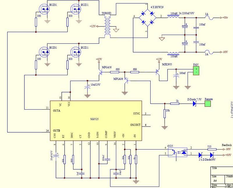 Sg3525 lm358 схема