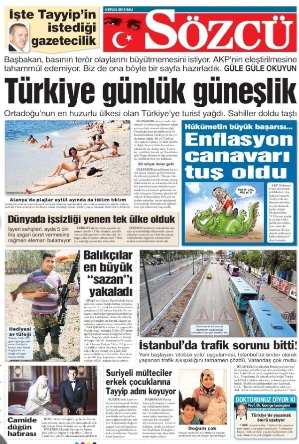  Sözcü 4 Eylül 2012