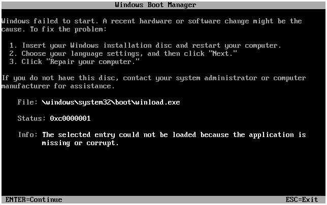 Windows is failed to start. Boot BCD ошибка. Ошибка c:/Boot/BCD. Windows failed to start 0xc000000f. Boot configuration data file.