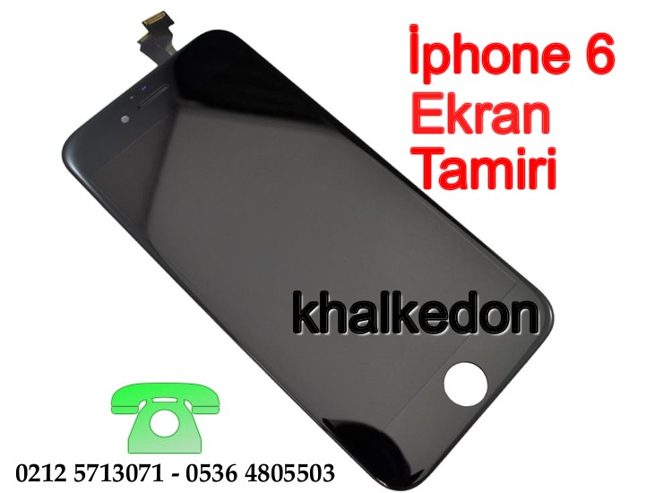  iphone6 Dokunmatik+LCD EKran montaj dahil +9TAKSİT - BAKIRKÖY