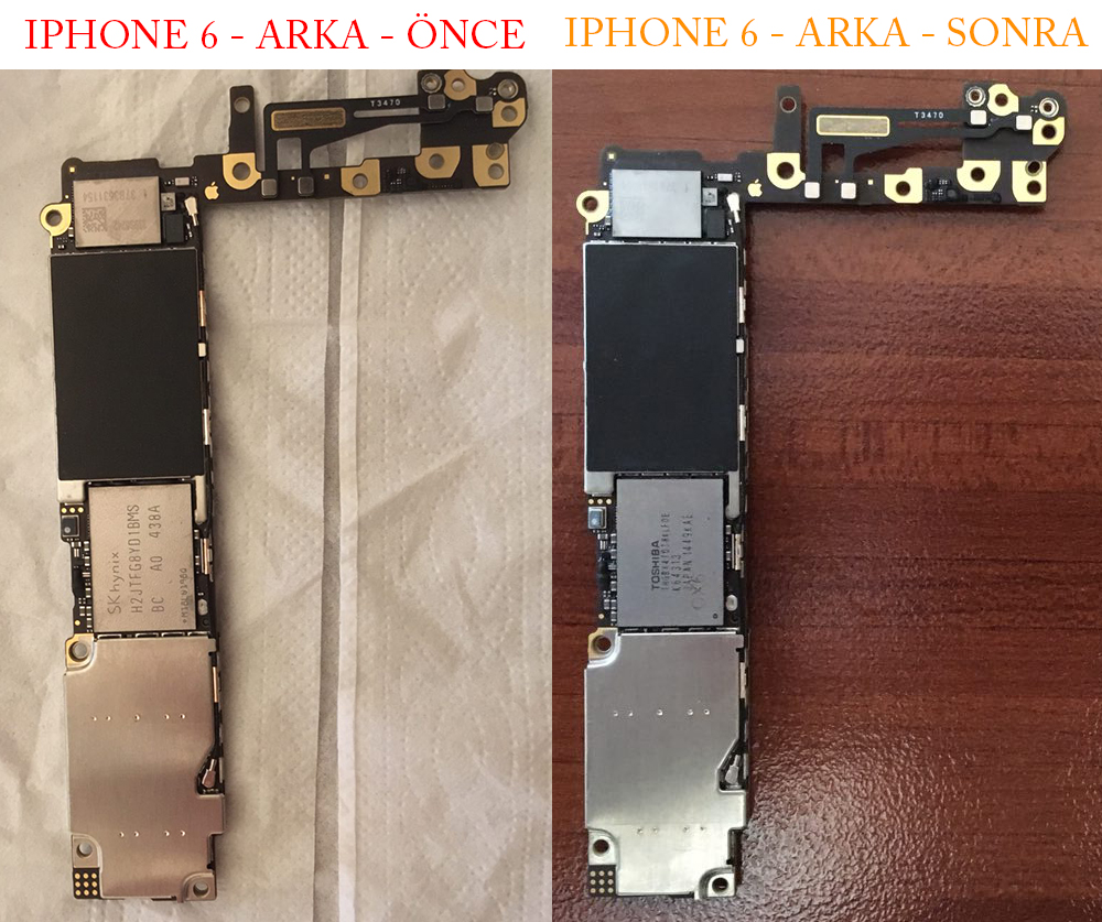  iPhone NAND Hafıza Değişimi
