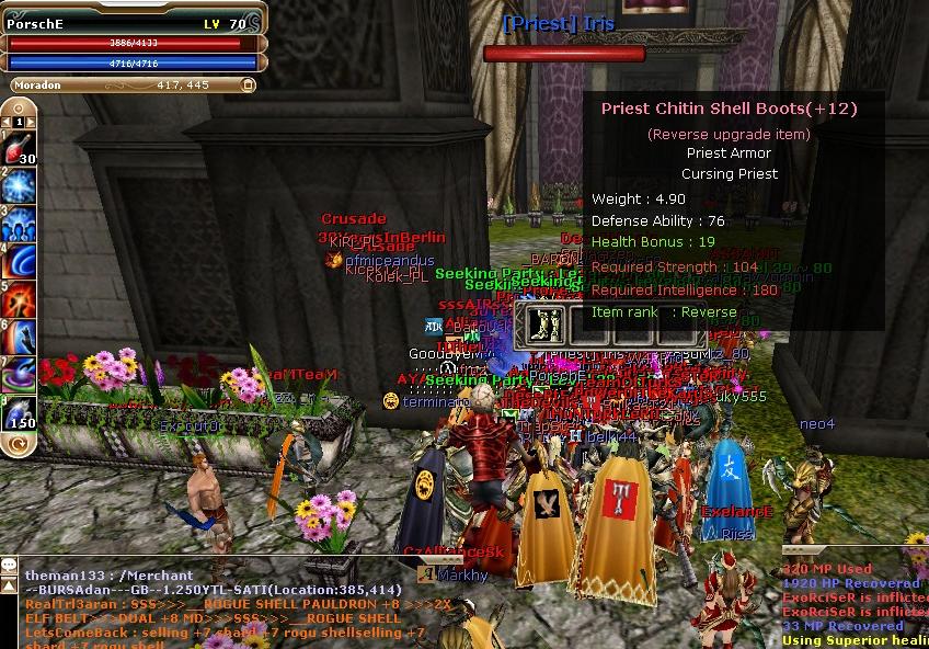  Priest Chtn Shell Boot +12 REB. ( NO FAKE !!! )