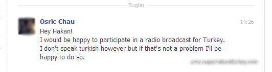  Supernatural Radyo'ya Kevin Tran konuk oluyor.