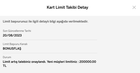 Garanti Bankası Kredi Kartı Limiti