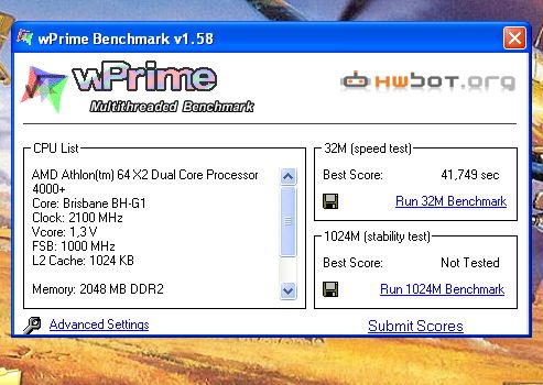  WPRIME süper bir CPU Benchmark.Haydi Kendine Güvenenler?( SIRALAMALI...)