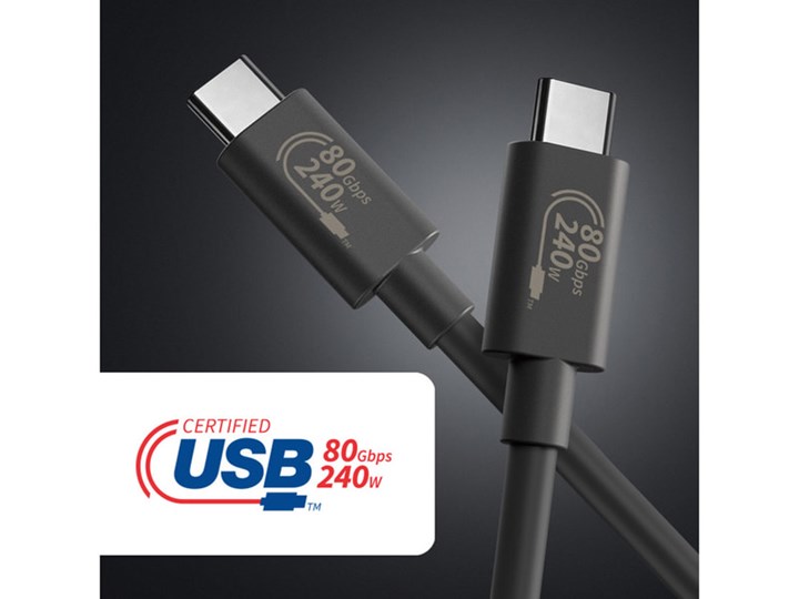 USB4 2.0 kablolar geliyor, veri aktarım hızı iki katına çıkıyor