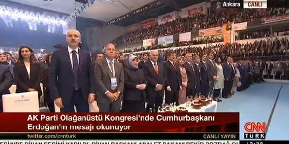  İstiklal Marşında Ayağı Kalkmayanlar Tayyip Mesajını Okurken Hazırola Geçtiler