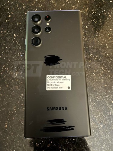 Samsung Galaxy S22 Ultra'nın ilk canlı fotoğrafları ortaya çıktı