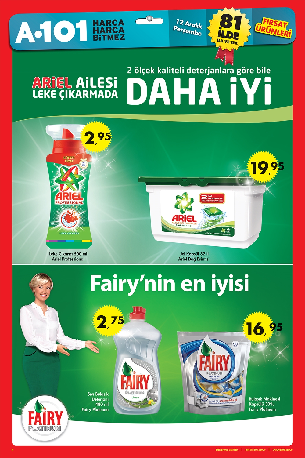  A101 - (12 Aralık Perşembe)