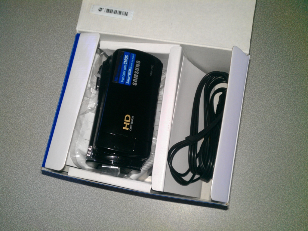  Samsung HMX F80 HD video kamera