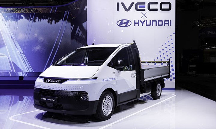 Hyundai ve IVECO'dan yeni elektrikli ticari araç: IVECO eMoovy