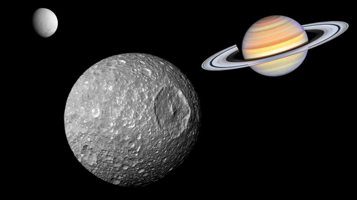 Satürn'ün 'Ölüm Yıldızı' uydusunun içinde dev bir okyanus keşfedildi